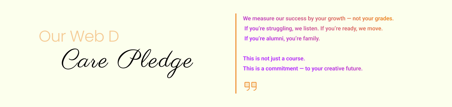 Web D School Pledge