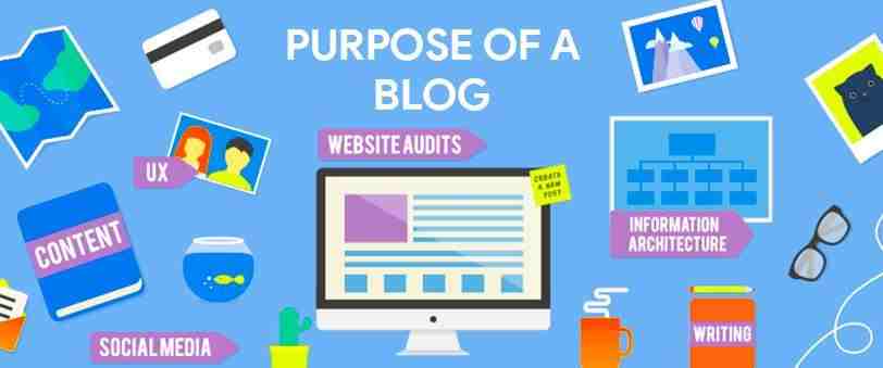 What is the purpose of a blog