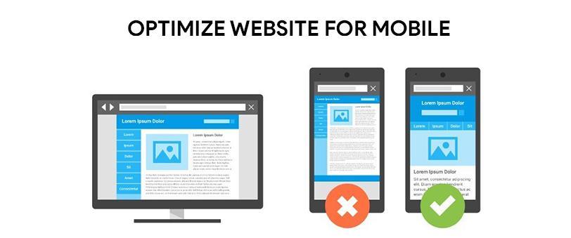 Optimize website for mobile