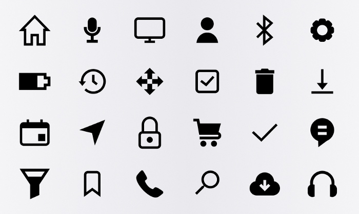 Designing icons and objects