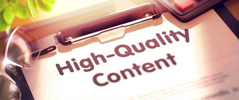 Create high-quality content