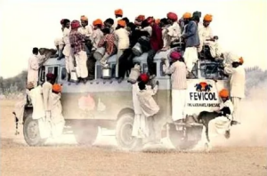 Fevicol's Bus Ad