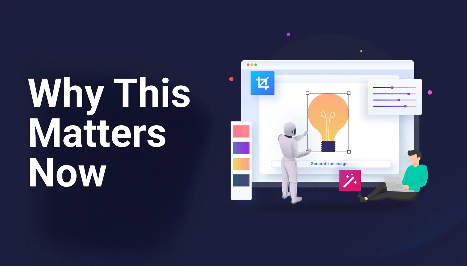 Creative illustration highlighting why digital marketing, branding, and creative strategy matter more than ever in today’s competitive digital world.